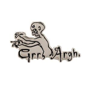 GRR ARGH BUFFY THE VAMPIRE SLAYER OIL DRIPPED ENAMEL PIN LAPEL PIN BROOCH NWT